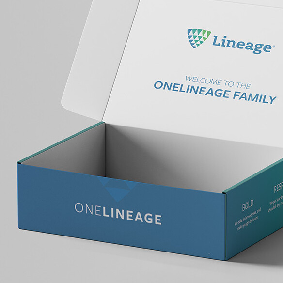 Lineage Logistics Swag Box